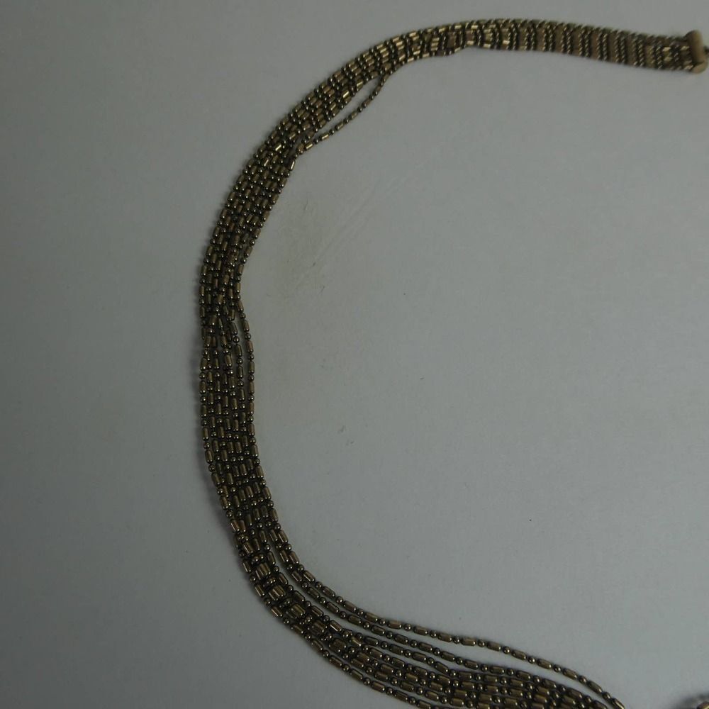 Unique Y Drop Multi Strand Adjustable Purple Ston… - image 6